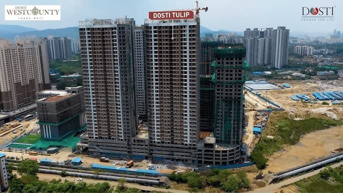 High-Rise Tower with Active Qore Perimeter Safety Screen Enclosure
