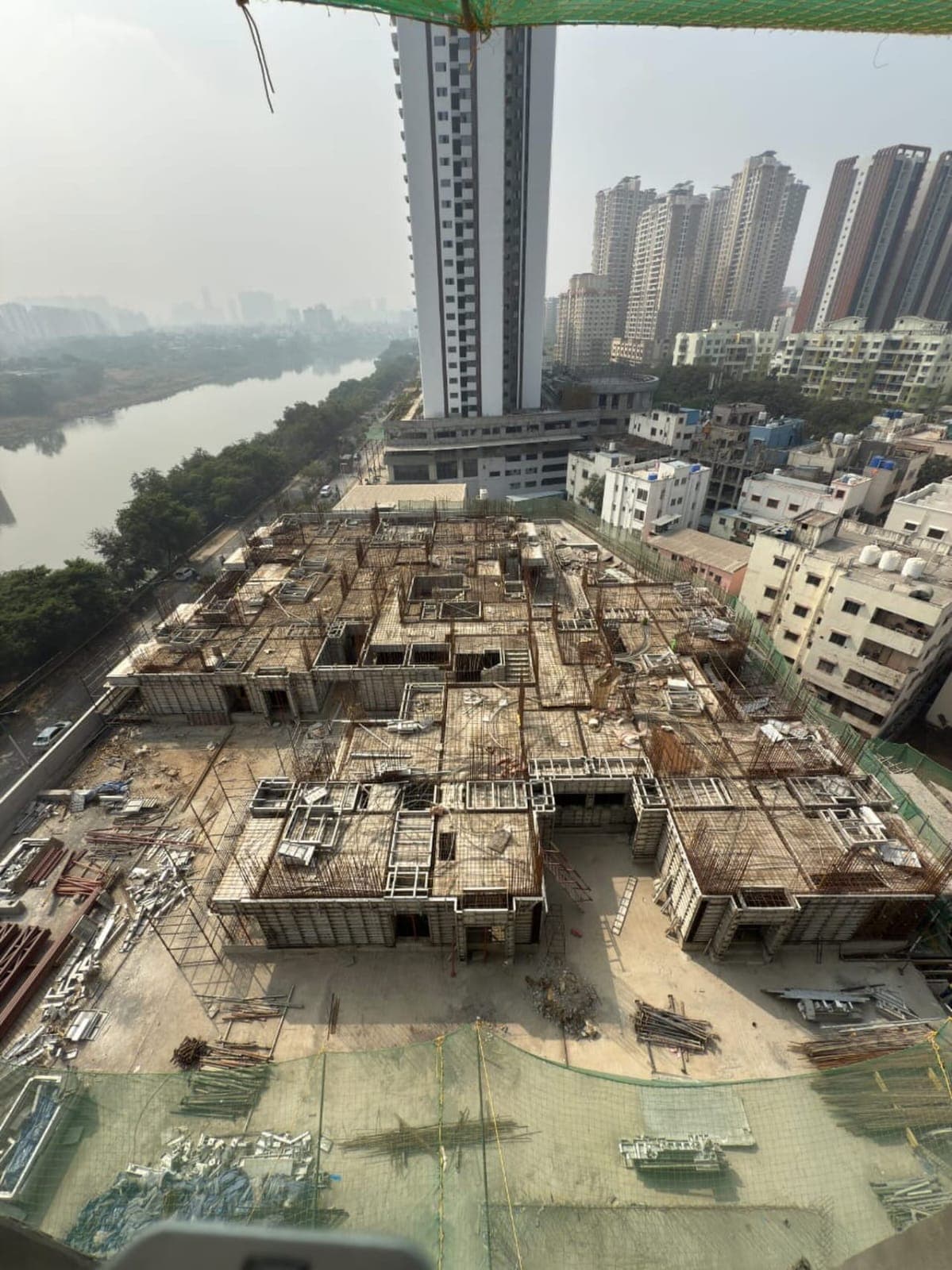 Active Monolithic Floor Pour Site Execution by Qore Formwork