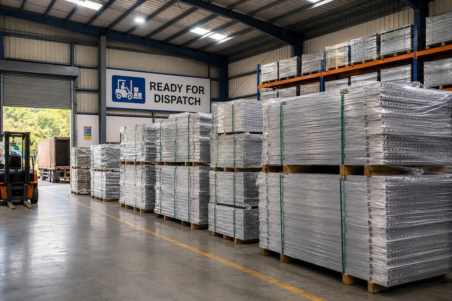 Qore PSS Dispatch Staging Facility and Container Logistics